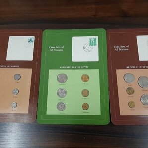 0401U105 世界のコイン コインシート 硬貨 おまとめ ユーゴスラビア アイスランド マレーシア パナマ ソロモン諸島 マルタ島 等の画像9