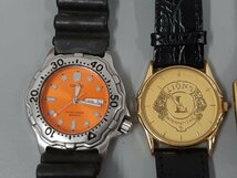 0402U36　時計　腕時計　ジャンク品　おまとめ　CASIO　LIONS　TECHNOS　など_画像2