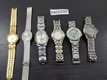 0402S50　時計　腕時計　ジャンク品　おまとめ　CYMAシーマ　AUREOLE　GUESS など_画像1