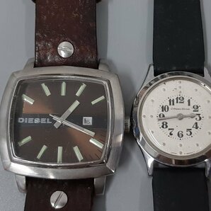 0402U127 時計 腕時計 懐中時計 ジャンク品 おまとめ CITIZEN DIESEL バーバリー クレージュ などの画像10