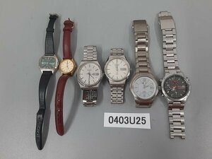 0403U25　時計　腕時計　ジャンク品　おまとめ　SEIKOセイコー CITIZEN シチズン など