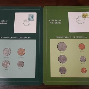 0403U45 世界のコイン「Coin Sets of All Nations」シリーズ おまとめ ニュージーランド オーストラリア などの画像3