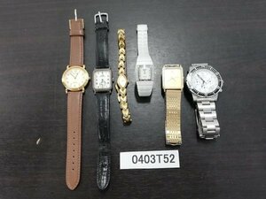 0403T52　腕時計　ジャンク品　おまとめ6点　FREE WAY　RADO　など