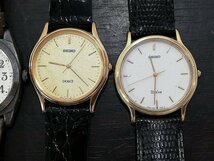 0403T50　腕時計　懐中時計　ジャンク品　おまとめ6点　CITIZENシチズン　TECHNOS　など　※1点記念品刻印あり_画像2