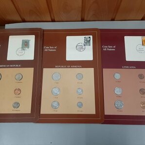 0403U100 世界のコイン 『Coin Sets Of All Nations』シリーズ ナイジェリア ギニア など おまとめの画像5