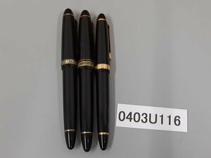 0403U116　筆記用具　万年筆　SAILOR セーラー 　21K　14K　おまとめ3本