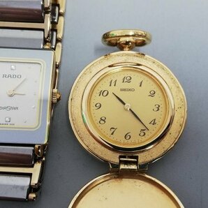 0403B41 腕時計 懐中時計 ジャンク品 おまとめ SEIKOセイコー RADO など ※追加画像有りの画像5