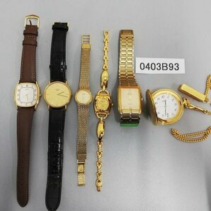 0403B93 腕時計 懐中時計 ジャンク品 おまとめ SEIKOセイコー CITIZENシチズン LONGINES などの画像1