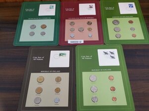 0403S12　世界のコイン　『Coin Sets of All Nations』シリーズ　おまとめ　フィンランド　アイスランド など