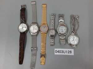 0403U126　時計　腕時計　ジャンク品　おまとめ　SEIKO　SHAREX　など