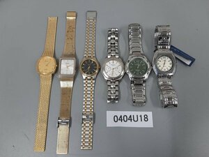 0404U18　時計　腕時計　ジャンク品　おまとめ　klaeuse　TECHNOS　TLC など