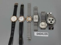 0404U28　時計　腕時計　ジャンク品　おまとめ　SWATCH　RAYMOND WEIL　PERVALENTINO など_画像1