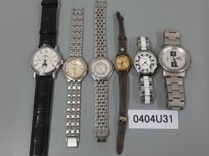 0404U31　時計　腕時計　ジャンク品　おまとめ　CITIZENシチズン　TISSOT　TIME100 など