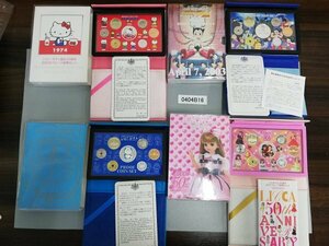 0404B16 proof money set Hello Kitty Astro Boy Licca-chan Doraemon . summarize 4 point 