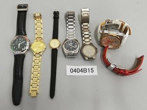 0404B15　腕時計　ジャンク品　おまとめ　Swatchスウォッチ　ELGINエルジン　Brassie　など　※追加画像有り