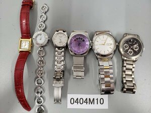 0404M10　時計　腕時計　ジャンク品　おまとめ　ANNECLARK　CHARLESVOGELE　ポールスミス　SEIKO　アニエスベー　など