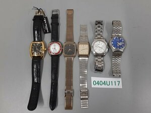 0404U117　時計　腕時計　ジャンク品　おまとめ　SEIKOセイコー　TECHNOS　ポールスミス　agnes b. など　