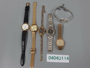 0404U114　時計　腕時計　ジャンク品　おまとめ　SEIKO　Burberrys　ORIENT　GUCCI など　