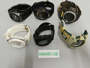 0404B136　時計　腕時計　ジャンク品　おまとめ　CASIO　カシオ　G-SHOCK