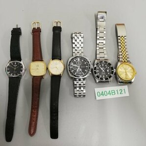 0404B121 時計 腕時計 ジャンク品 おまとめ RADO CITIZEN ELGIN SEIKO など 刻印ありの画像1