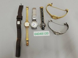 0404B120　時計　腕時計　ジャンク品　おまとめ　RADO　COACH　SEIKO　など