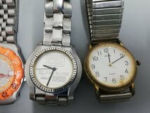 0404B103　時計　腕時計　ジャンク品　おまとめ　CASIO　SEIKO　HEUER　ALBA　など_画像5