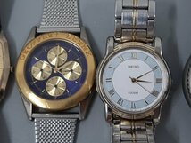 0404U173　時計　腕時計　ジャンク品　おまとめ　SEIKO　FURLA　SWATCH　など_画像10