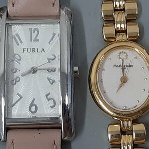 0404U168 時計 腕時計 ジャンク品 おまとめ SEIKO CITIZEN FURLA MARIECLAIR ELLE TECHNOSの画像3