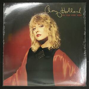 【US-ORIG.LP】Amy Holland/On Your Every Word(並良品,1983,AOR,ジェフ・ポーカロ参加,エイミー・ホーランド)