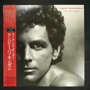 【帯付LP】リンジー・バッキンガム/ロー・アンド・オーダー(並良品,1981,Lindsey Buckingham,フリートウッド・マック)