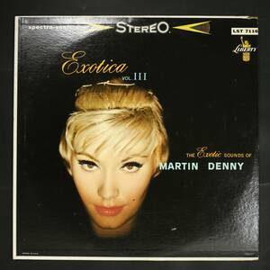 【US盤LP】MARTIN DENNY/EXOTICA VOL.3(並良品,1959,MONDO～GROOVE名盤!,リンゴ追分カバー)
