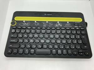 【5611】ワイヤレスキーボード　logicool K480　通電・接続確認済　bluetooth