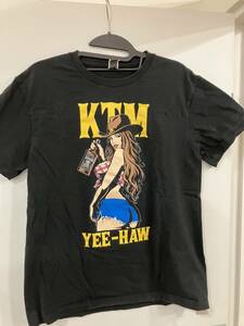 【5695】KTM　ケツメイシ　2019　ツアーTシャツ　M　イーハー　YEE-HAW　ktmファッションマスク付き!