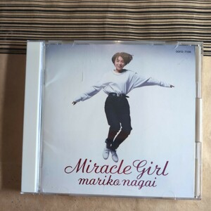 永井真理子「miracle girl」邦CD 1989年 4th album★★yawara! ヤワラ