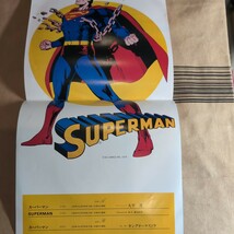 モノクロテレビドラマ版「スーパーマン」邦シングルEP 1979年 大平透ナレーション ★★adventures of superman DCコミック 白黒_画像3
