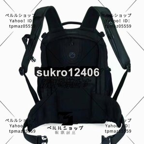 一眼レフ用バックパック Lowepro フリップサイド500AW ロープロ 大容量25L レインカバーの画像8