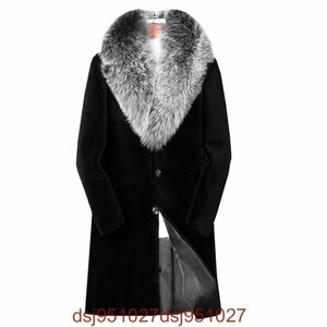 レディース 毛皮コート ファーコート ロング アウター 超ロングコート ファー付き 厚手 暖かい 冬 防寒 コート