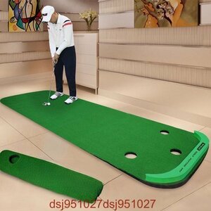 新品ゴルフ練習 ゴルフパター マット 室内練習 練習用具 ゴルフ練習マット