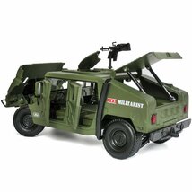 新品 1:18 合金ダイキャストハマー軍事装甲車 ダイキャストモデル 戦術車両 写真参照1_画像3