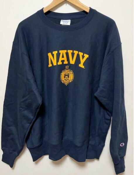 USNA US NAVY champion リバースウィーブスウェット チャンピオン Champion スウェット XL 