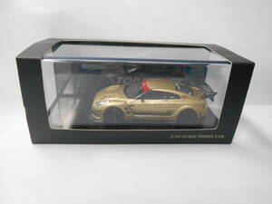 Tiger Gate Japan 1/43 TOP SECRET R35 GT-R GOLD ゴールド タイガーゲートジャパン トップシークレット