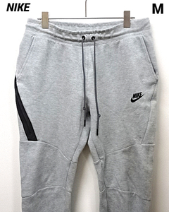 M【NIKE TECH FLEECE JOGGER PANTS 805163-063 ナイキ テック フリース ジョガーパンツ グレー】