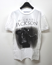 M 未使用【AMPLIFIED Vintage MICHAEL JACKSON Tee White 2009 アンプリファイド ヴィンテージ マイケルジャクソン Tシャツ ホワイト】_画像2