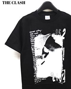 S 未使用【60HMR THE CLASH 1982 JAPAN Black ザ クラッシュ Tシャツ 1982 ジャパン ジョーストラマー ブラック】