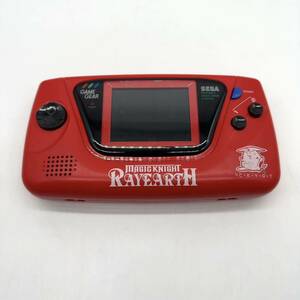 SEGA Sega GAME GEAR Game Gear body Mahou Kishi Rayearth Magic Night Rayearth HGG-3210CR operation verification ending 