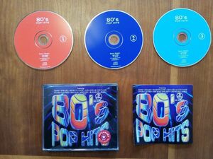 80's 洋楽　POP HITS 3枚組CD