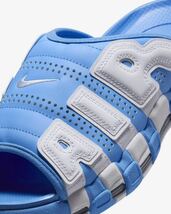 新品★29cm★NIKE AIR MORE UPTEMPO SLIDE University Blue★ナイキ エア モア アップテンポ スライド ユニバーシティブルー★FD9883-400★_画像5