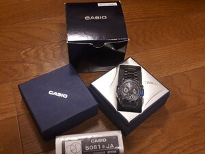 カシオ　エディフィス　ＥＱＷ - Ｍ1000 ＤC -1ＡＪＦ CASIO 稼働品 腕時計 エディフィス　M1000 説明書 箱付　モジュール 5061　