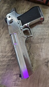 ☆ ハードキック 改スーパーハードキック デザートイーグル 50AE ステンレス 高初速 長飛距離 カスタム 357 44 desert eagle クリント1 