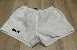[ used ]BLK rugby shorts pants XL white 